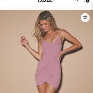Lulus blush pink dress